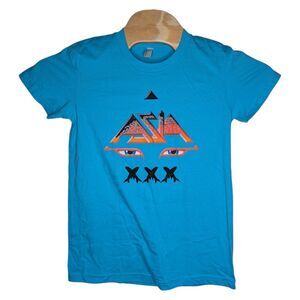 Asia Rock Band SIGNED AUTOGRAPHED T‎ Shirt Womens Large Music Concert Supergroup